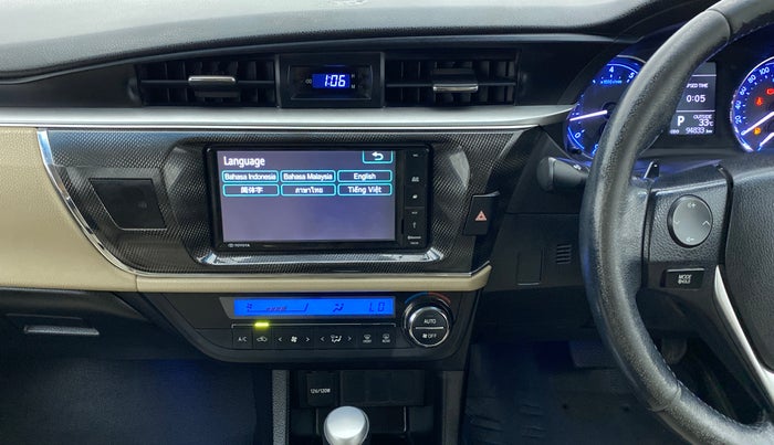 2014 Toyota Corolla Altis VL AT, Petrol, Automatic, 94,968 km, Air Conditioner