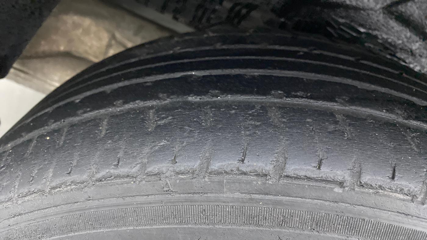 2014 Toyota Corolla Altis VL AT, Petrol, Automatic, 94,968 km, Right Rear Tyre Tread