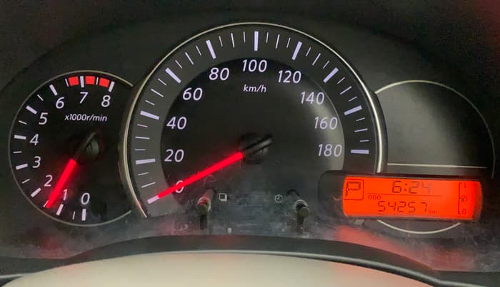2013 Nissan Micra XV CVT, Petrol, Automatic, 54,257 km, Odometer Image