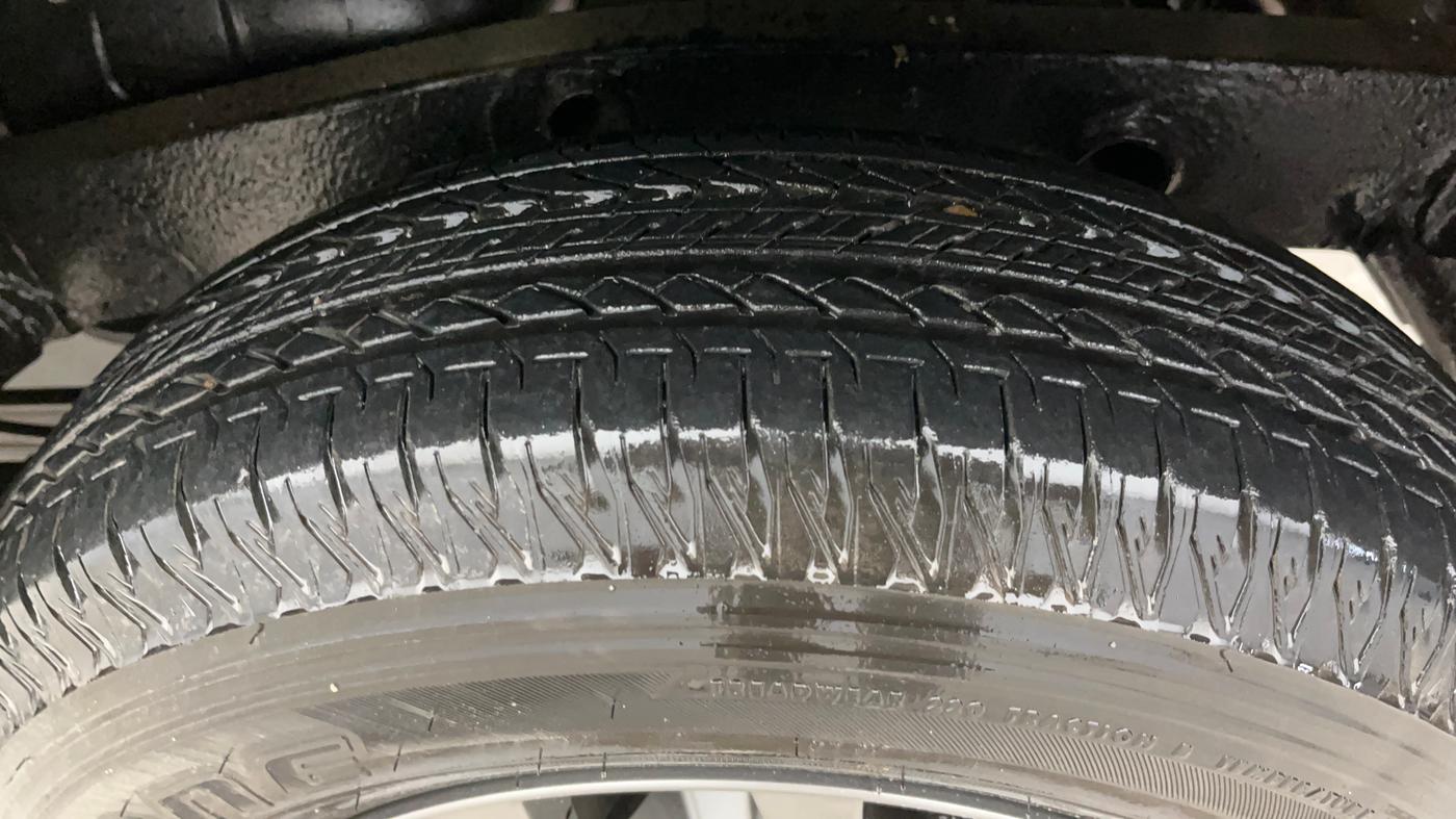2025 Maruti JIMNY ALPHA ALL GRIP PRO AT, Petrol, Automatic, 2,589 km, Left Rear Tyre Tread