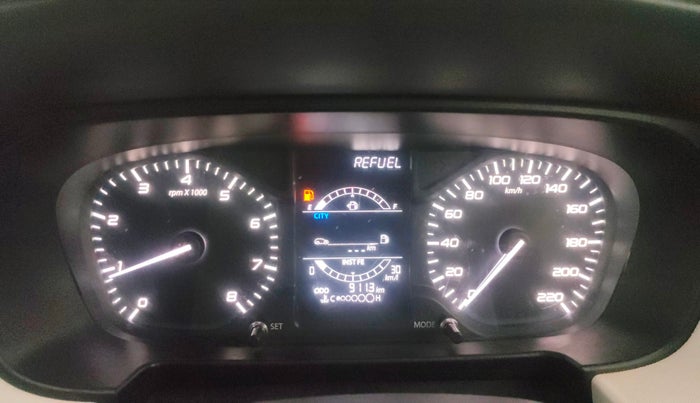 2023 Tata PUNCH PURE MT, Petrol, Manual, 9,111 km, Odometer Image