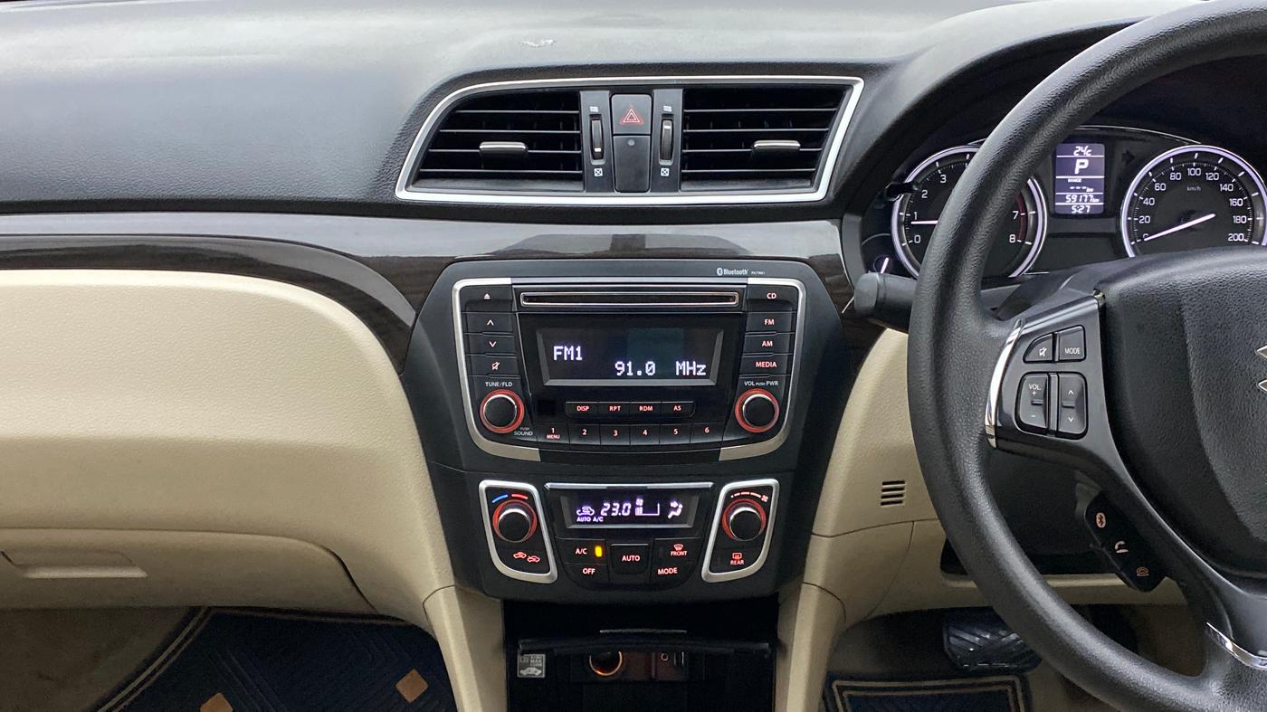 2017 Maruti Ciaz ZETA 1.4 VVT AMT, Petrol, Automatic, 59,206 km, Air Conditioner