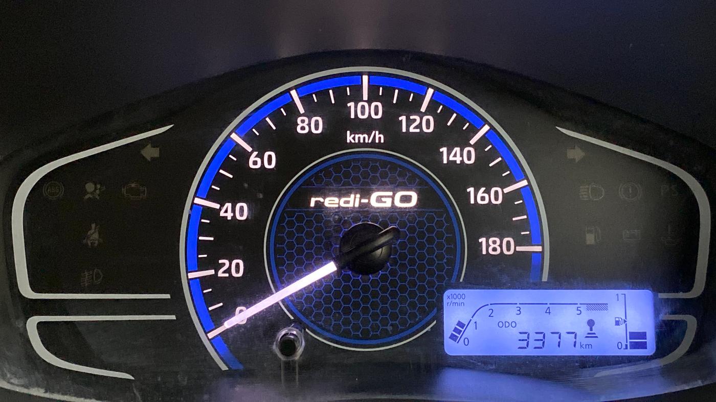 2021 Datsun Redi Go A, Petrol, Manual, 3,377 km, Odometer Image