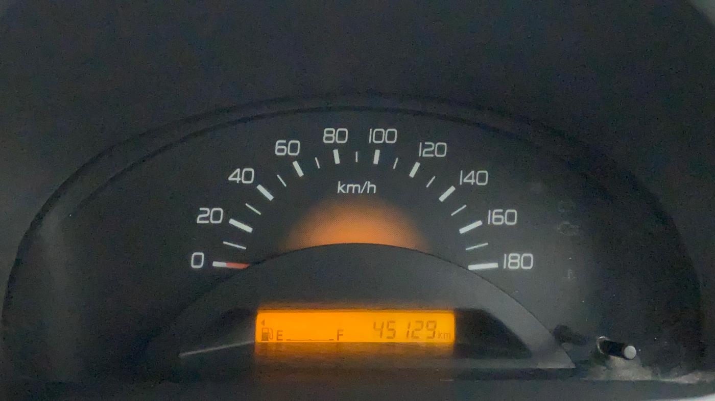 2012 Maruti Wagon R 1.0 LXI, Petrol, Manual, 45,309 km, Odometer Image