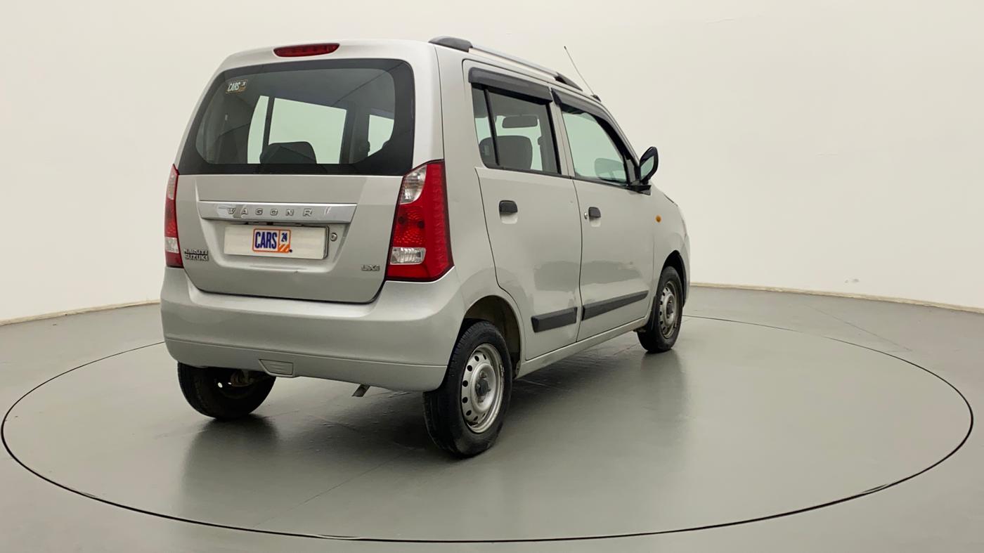 2012 Maruti Wagon R 1.0 LXI, Petrol, Manual, 45,309 km, Right Back Diagonal