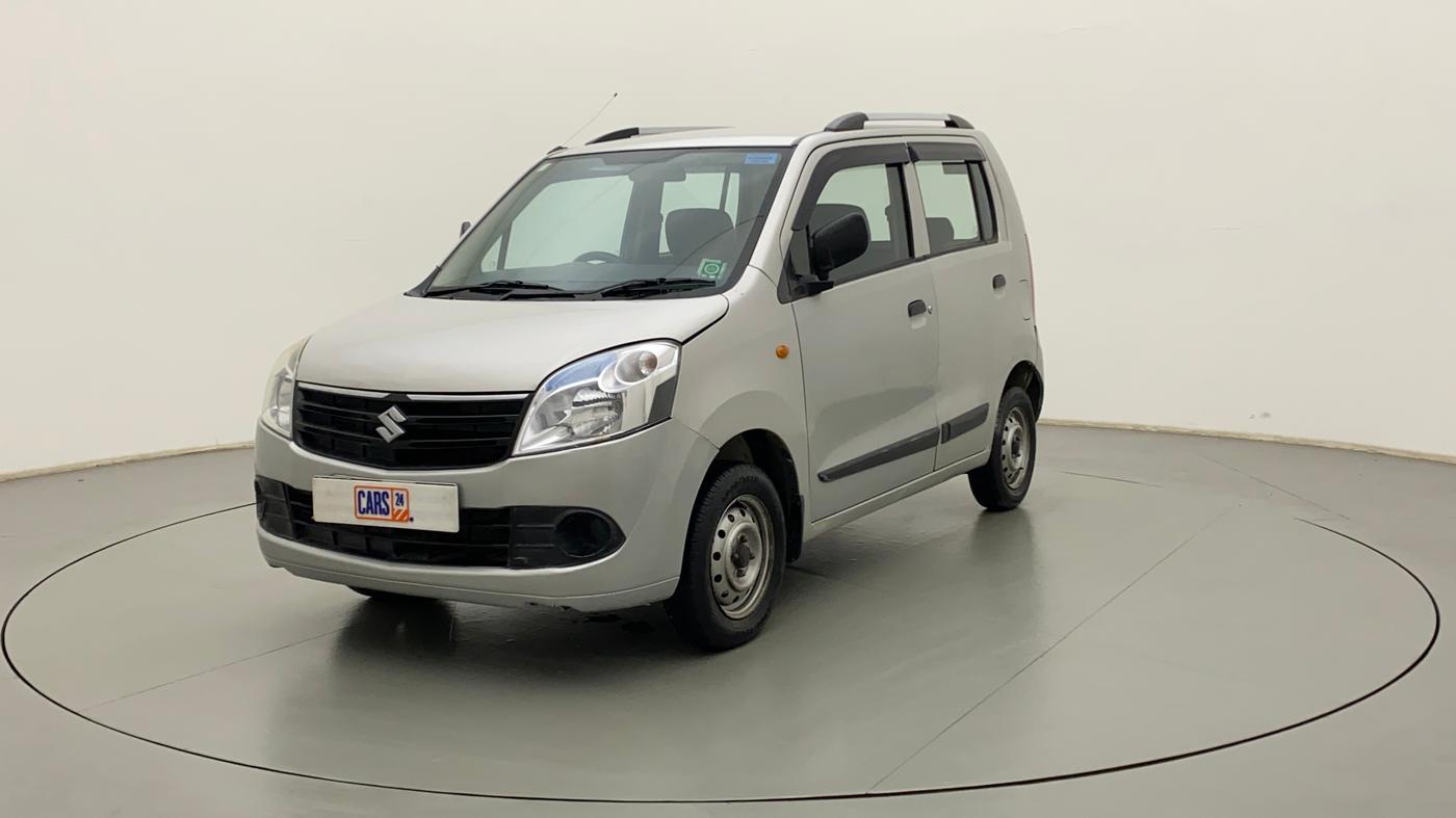 2012 Maruti Wagon R 1.0 LXI, Petrol, Manual, 45,309 km, Left Front Diagonal