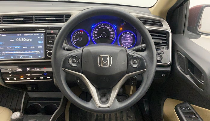 2016 Honda City 1.5L I-VTEC SV, Petrol, Manual, 70,115 km, Steering Wheel Close Up