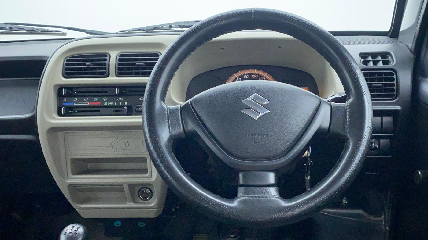 2020 Maruti Eeco 5 STR WITH AC PLUSHTR, Petrol, Manual, Steering Wheel Close Up