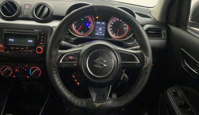 2018 Maruti Swift VXI AMT, Petrol, Automatic, 41,110 km, Steering Wheel Close Up