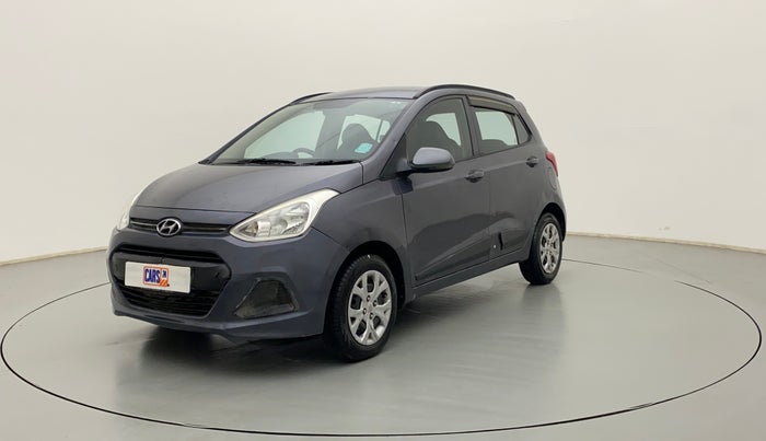 2015 Hyundai Grand i10 SPORTZ 1.2 KAPPA VTVT, Petrol, Manual, 35,933 km, Left Front Diagonal