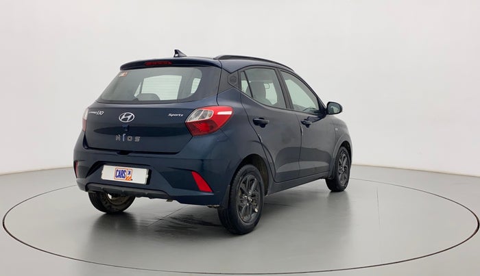 2020 Hyundai GRAND I10 NIOS SPORTZ AMT 1.2 KAPPA VTVT, Petrol, Automatic, 22,849 km, Right Back Diagonal