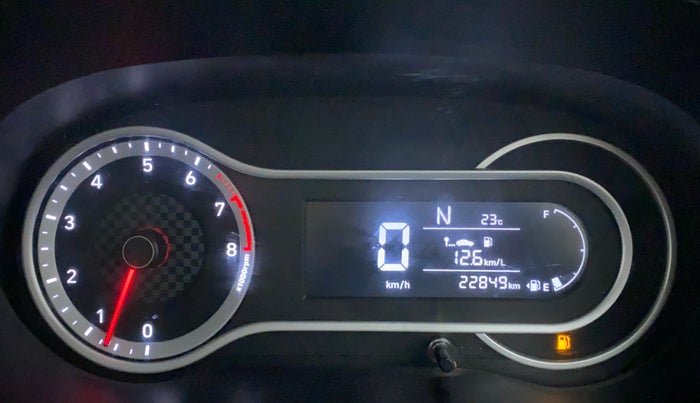 2020 Hyundai GRAND I10 NIOS SPORTZ AMT 1.2 KAPPA VTVT, Petrol, Automatic, 22,849 km, Odometer Image