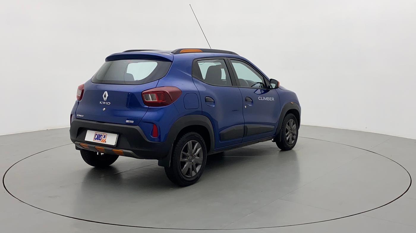 2020 Renault Kwid CLIMBER 1.0 AMT (O), Petrol, Automatic, 11,047 km, Right Back Diagonal