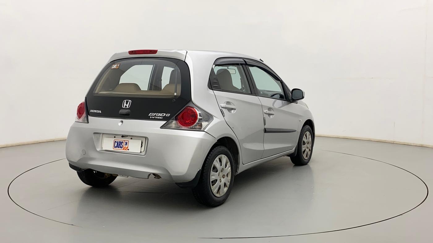 2013 Honda Brio S MT, CNG, Manual, 82,800 km, Right Back Diagonal