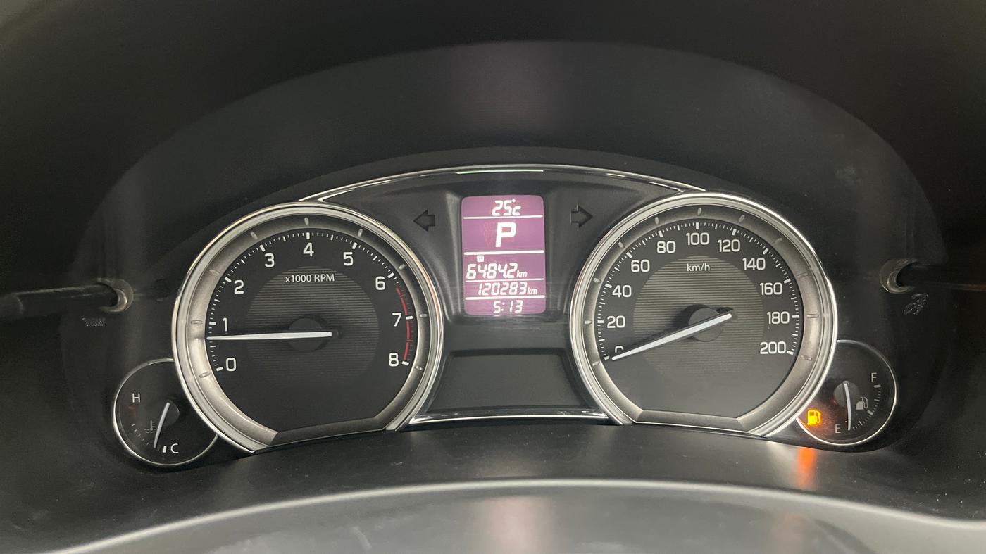 2016 Maruti Ciaz VXI+AT, Petrol, Automatic, 1,20,281 km, Odometer Image