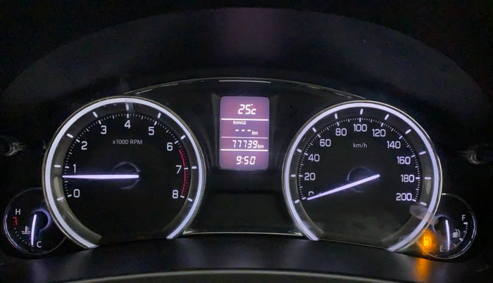 2015 Maruti Ciaz VXI, Petrol, Manual, 78,426 km, Odometer Image