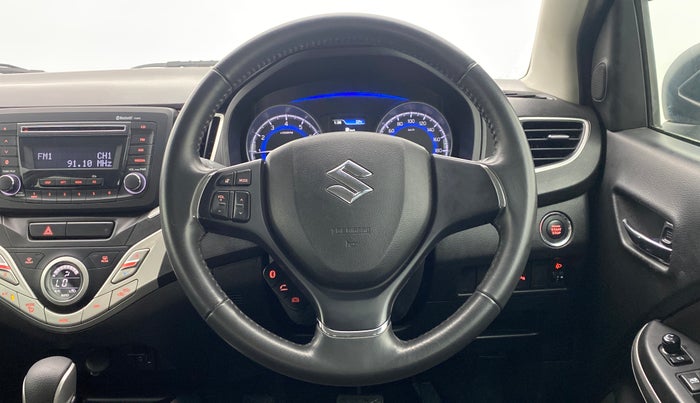 2017 Maruti Baleno ZETA 1.2 K12 AMT, Petrol, Automatic, 22,390 km, Steering Wheel Close Up