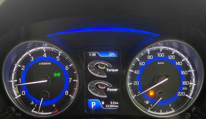 2017 Maruti Baleno ZETA 1.2 K12 AMT, Petrol, Automatic, 22,390 km, Odometer Image