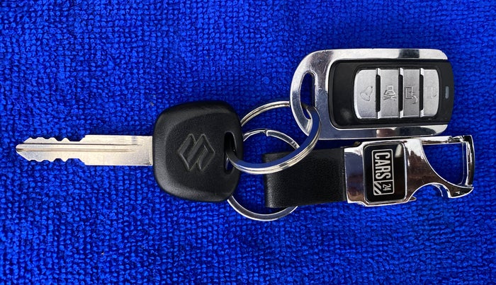 2021 Maruti Eeco 5 STR WITH AC PLUSHTR, Petrol, Manual, 7,797 km, Key Close Up