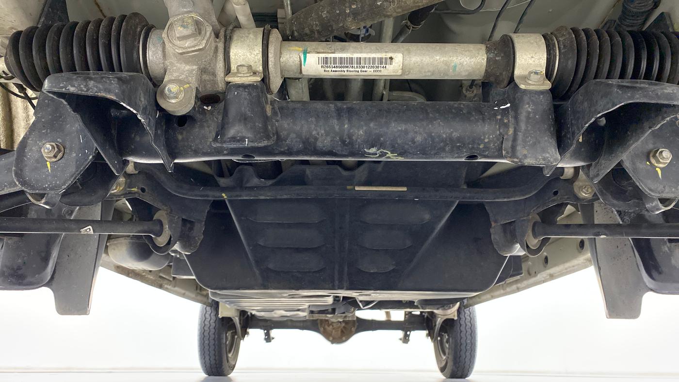 2021 Maruti Eeco 5 STR WITH AC PLUSHTR, Petrol, Manual, 7,797 km, Front Underbody