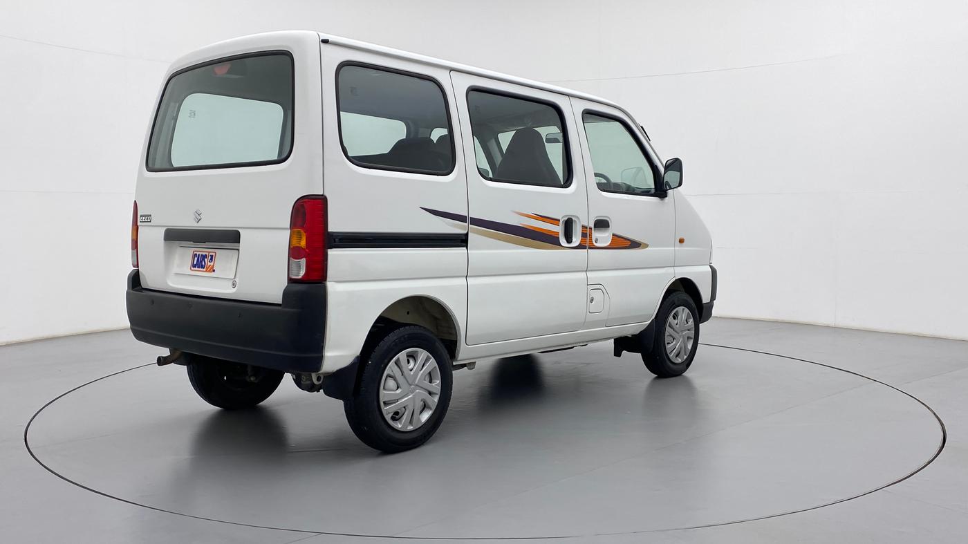 2021 Maruti Eeco 5 STR WITH AC PLUSHTR, Petrol, Manual, 7,797 km, Right Back Diagonal