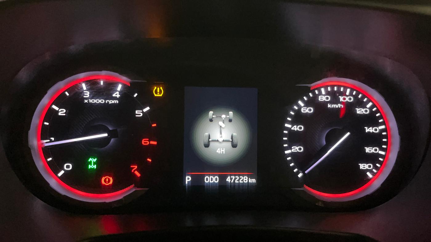 2022 Mahindra Thar LX PETROL HT 4WD AT, Petrol, Automatic, 47,201 km, Odometer Image