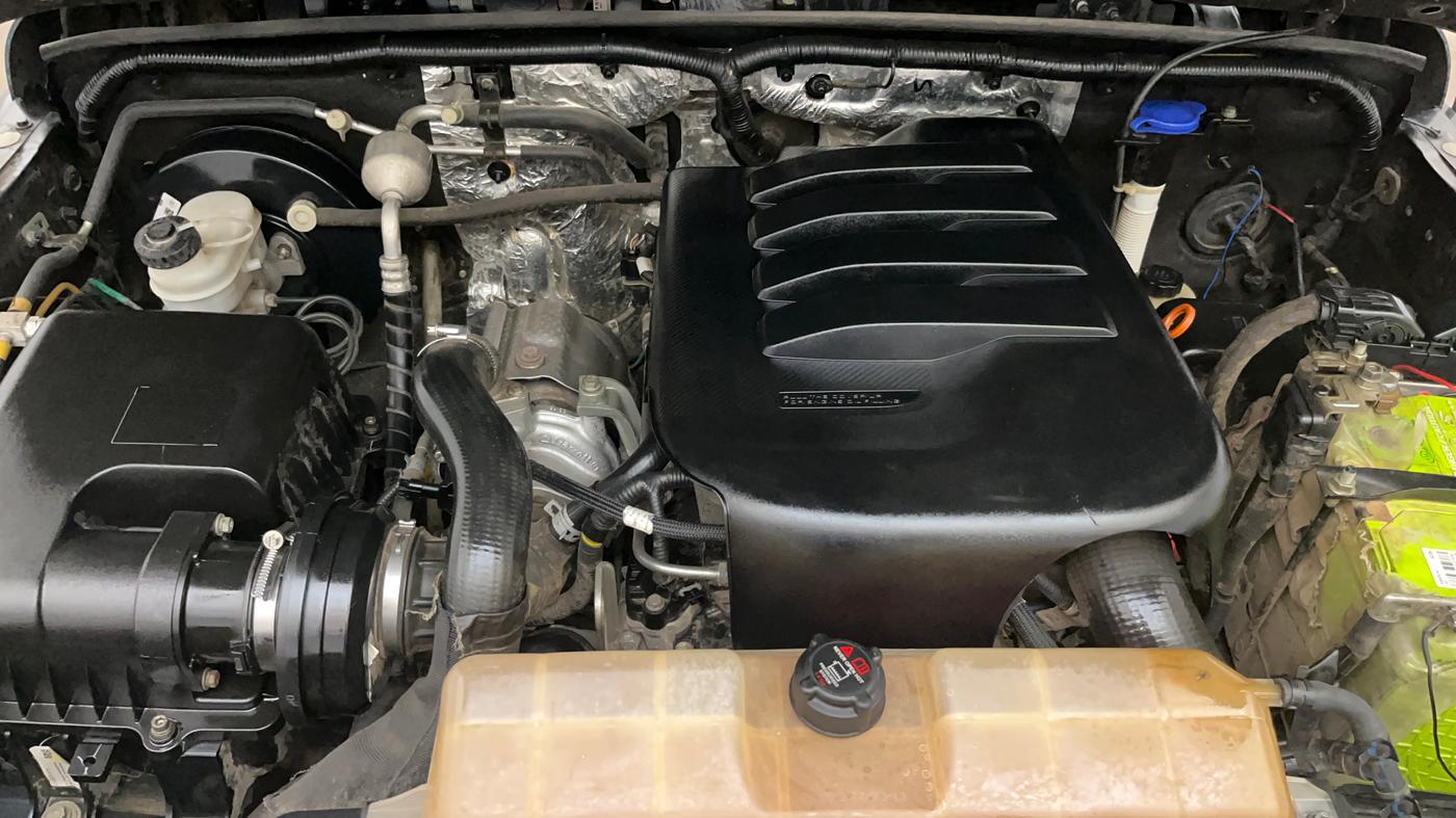 2022 Mahindra Thar LX PETROL HT 4WD AT, Petrol, Automatic, 47,201 km, Engine View