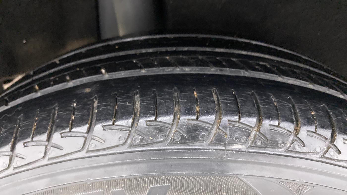 2017 Maruti Baleno DELTA CVT PETROL 1.2, Petrol, Automatic, 41,260 km, Right Rear Tyre Tread