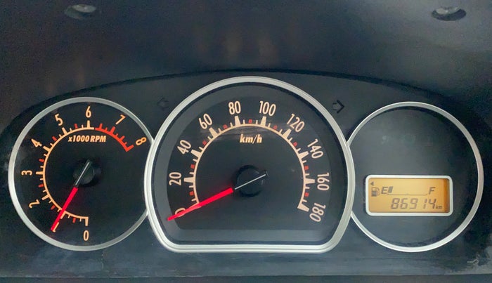 2012 Maruti Alto K10 VXI P, Petrol, Manual, 87,463 km, Odometer Image