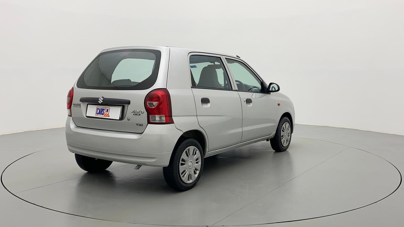 2012 Maruti Alto K10 VXI P, Petrol, Manual, 87,463 km, Right Back Diagonal