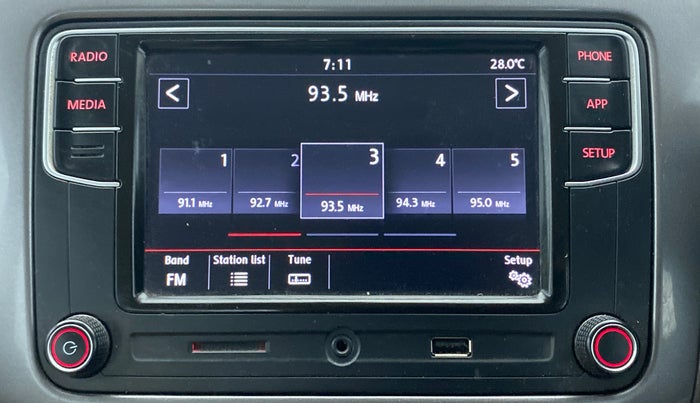 2018 Volkswagen Vento HIGHLINE DIESEL 1.5, Diesel, Manual, 90,723 km, Touchscreen Infotainment System