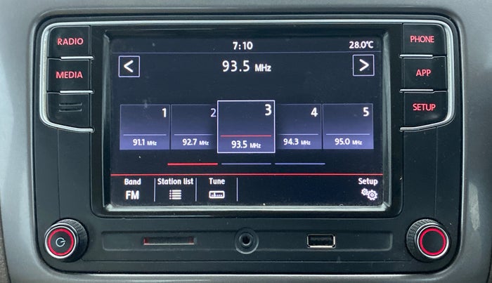 2018 Volkswagen Vento HIGHLINE DIESEL 1.5, Diesel, Manual, 90,723 km, Infotainment System