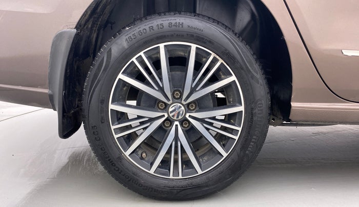 2018 Volkswagen Vento HIGHLINE DIESEL 1.5, Diesel, Manual, 90,723 km, Right Rear Wheel