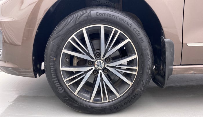 2018 Volkswagen Vento HIGHLINE DIESEL 1.5, Diesel, Manual, 90,723 km, Left Front Wheel