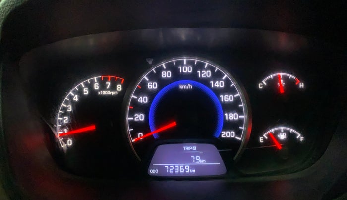 2014 Hyundai Grand i10 ASTA 1.2 KAPPA VTVT, Petrol, Manual, 72,360 km, Odometer Image