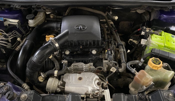 2023 Tata NEXON FEARLESS + SUNROOF DUAL TONE 1.2 PETROL, Petrol, Manual, 35,497 km, Engine View