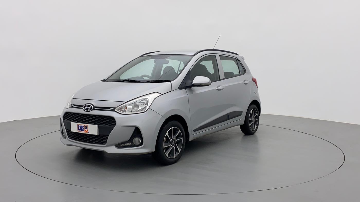 2017 Hyundai Grand i10 ASTA 1.2 VTVT, Petrol, Manual, 98,015 km, Left Front Diagonal