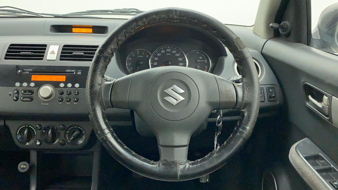 2010 Maruti Swift Dzire VXI, Petrol, Manual, 63,421 km, Steering Wheel Close Up