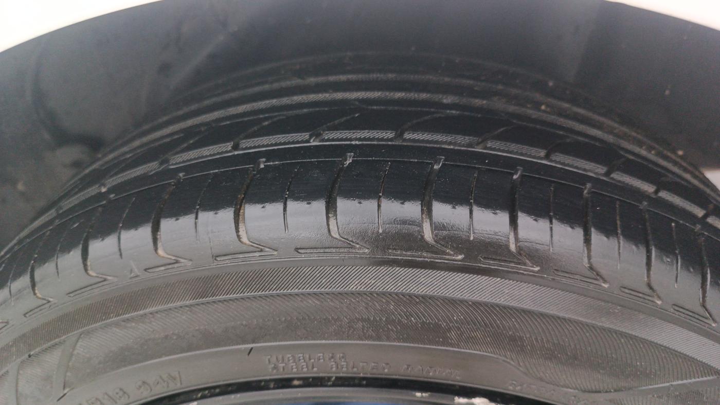 2019 Hyundai Verna 1.6 VTVT SX + AT, Petrol, Automatic, 89,440 km, Left Rear Tyre Tread