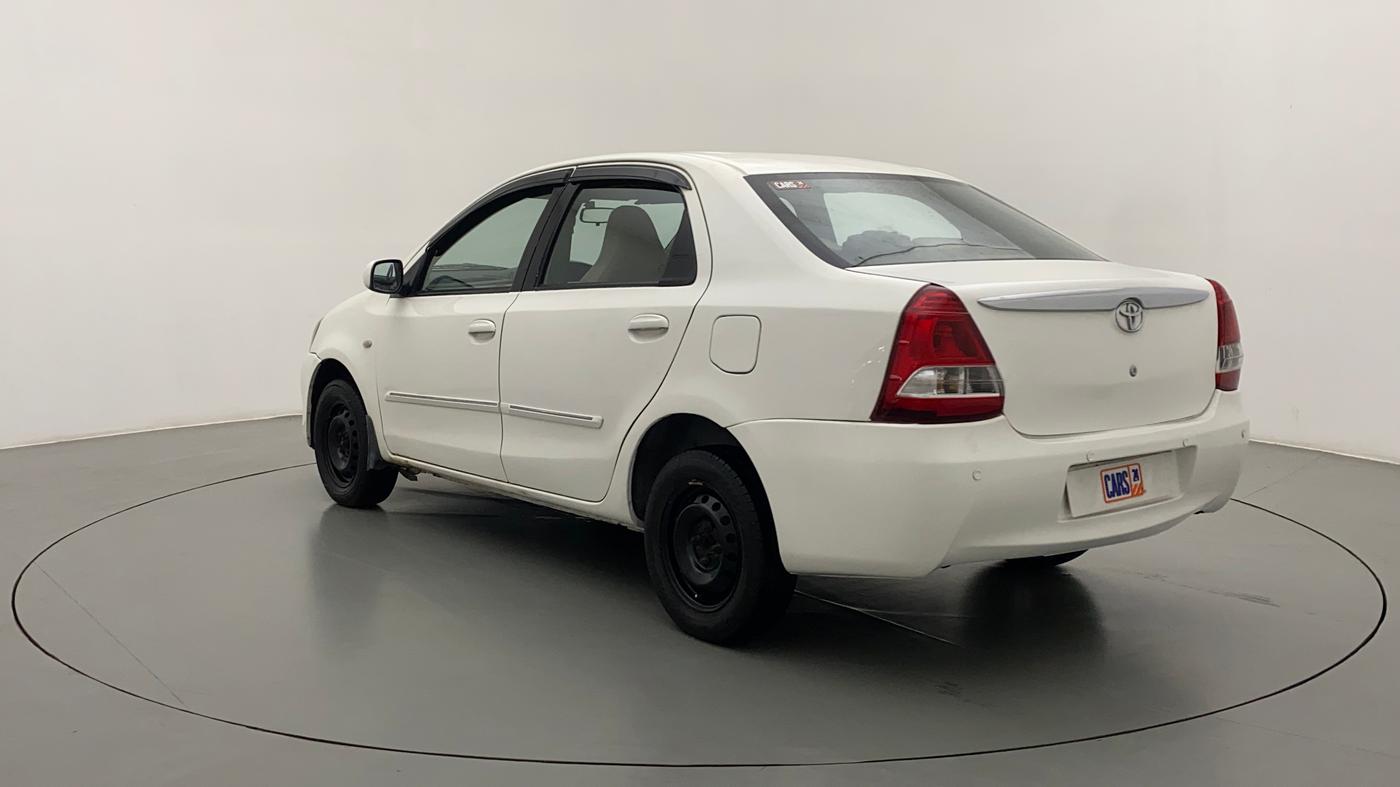 2011 Toyota Etios GD, Diesel, Manual, 78,975 km, Left Back Diagonal