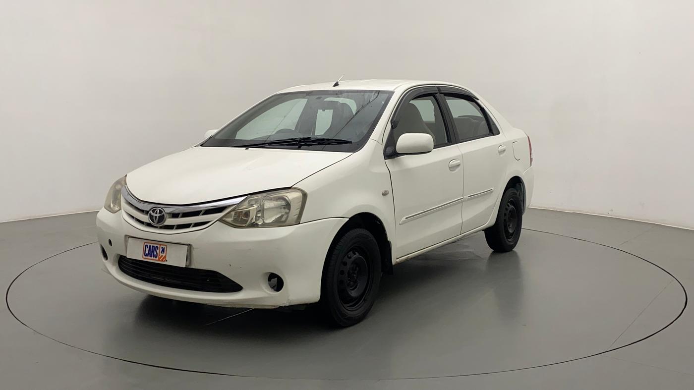 2011 Toyota Etios GD, Diesel, Manual, 78,975 km, Left Front Diagonal