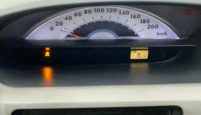 2011 Toyota Etios GD, Diesel, Manual, 78,975 km, Odometer Image