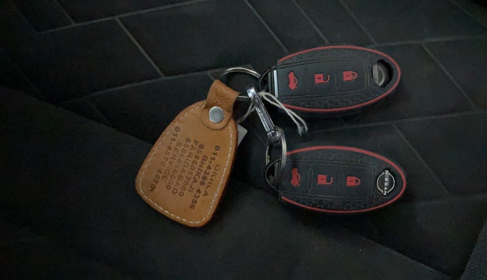 2021 Nissan MAGNITE XV PREMIUM TURBO CVT, Petrol, Automatic, 66,160 km, Key Close Up