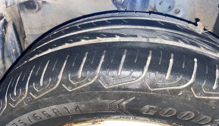 2014 Honda Amaze 1.2L I-VTEC EX, Petrol, Manual, 58,313 km, Left Front Tyre Tread