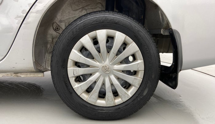 2011 Toyota Etios G, Petrol, Manual, 55,173 km, Left Rear Wheel