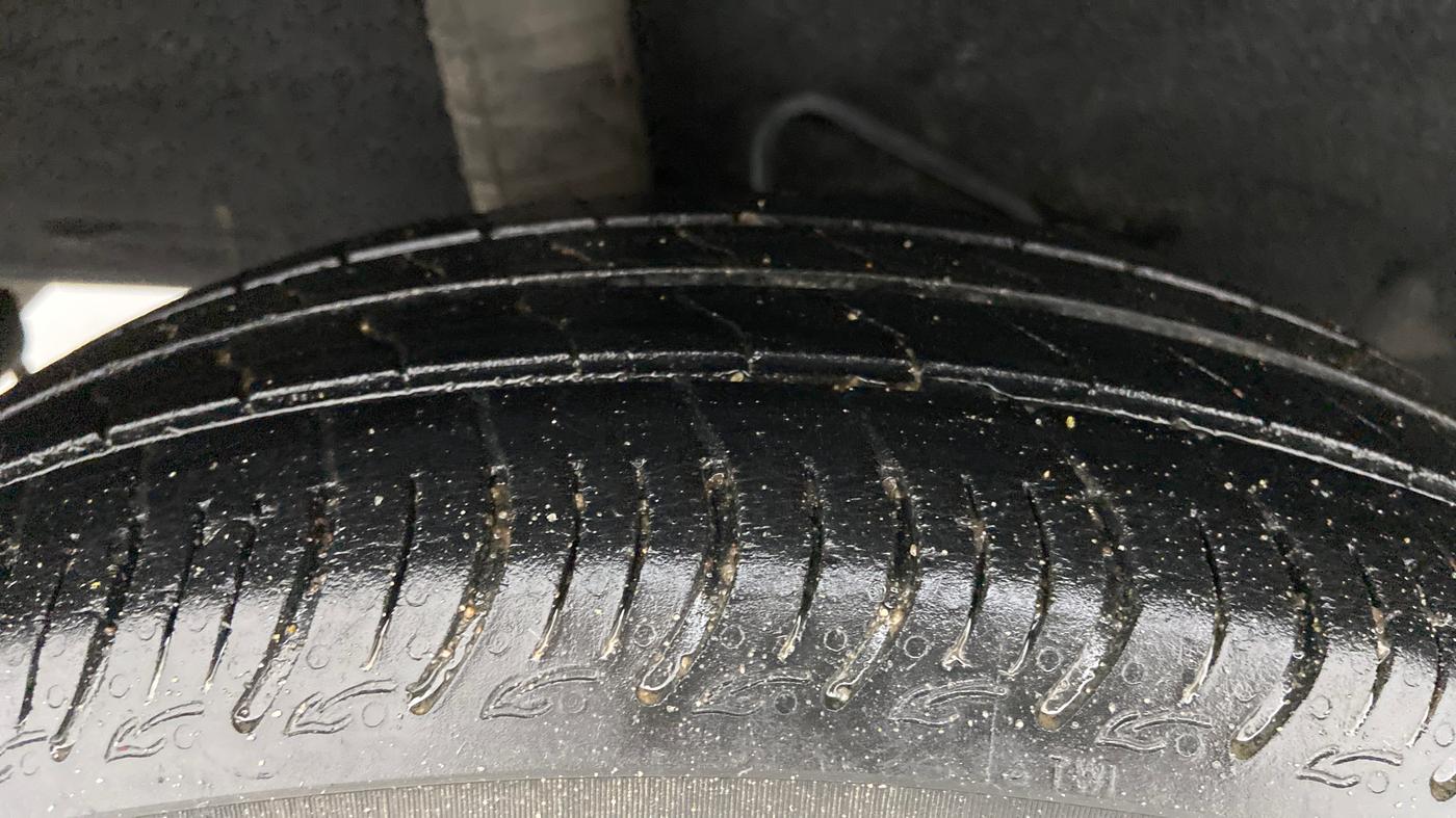 2018 Datsun Go T, Petrol, Manual, 70,200 km, Right Rear Tyre Tread