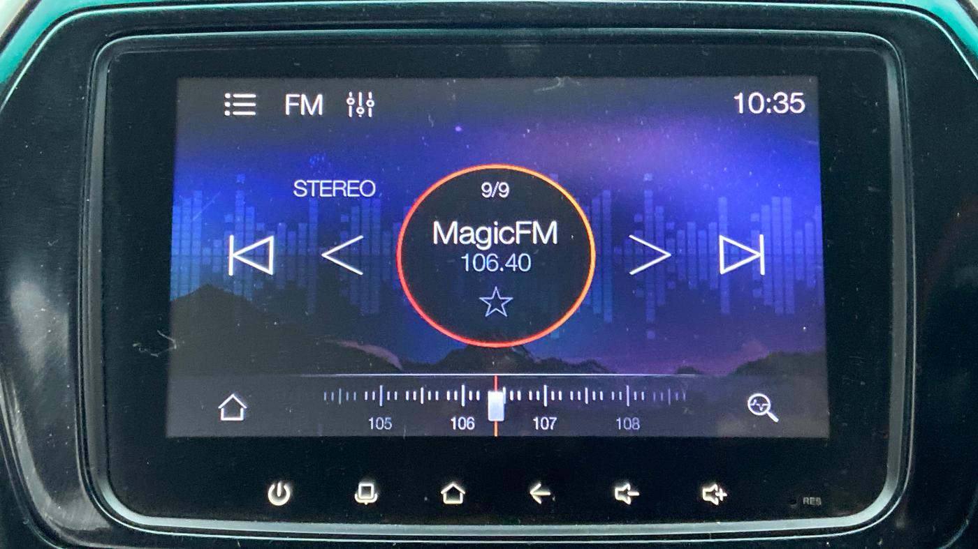 2018 Datsun Go T, Petrol, Manual, 70,200 km, Infotainment System