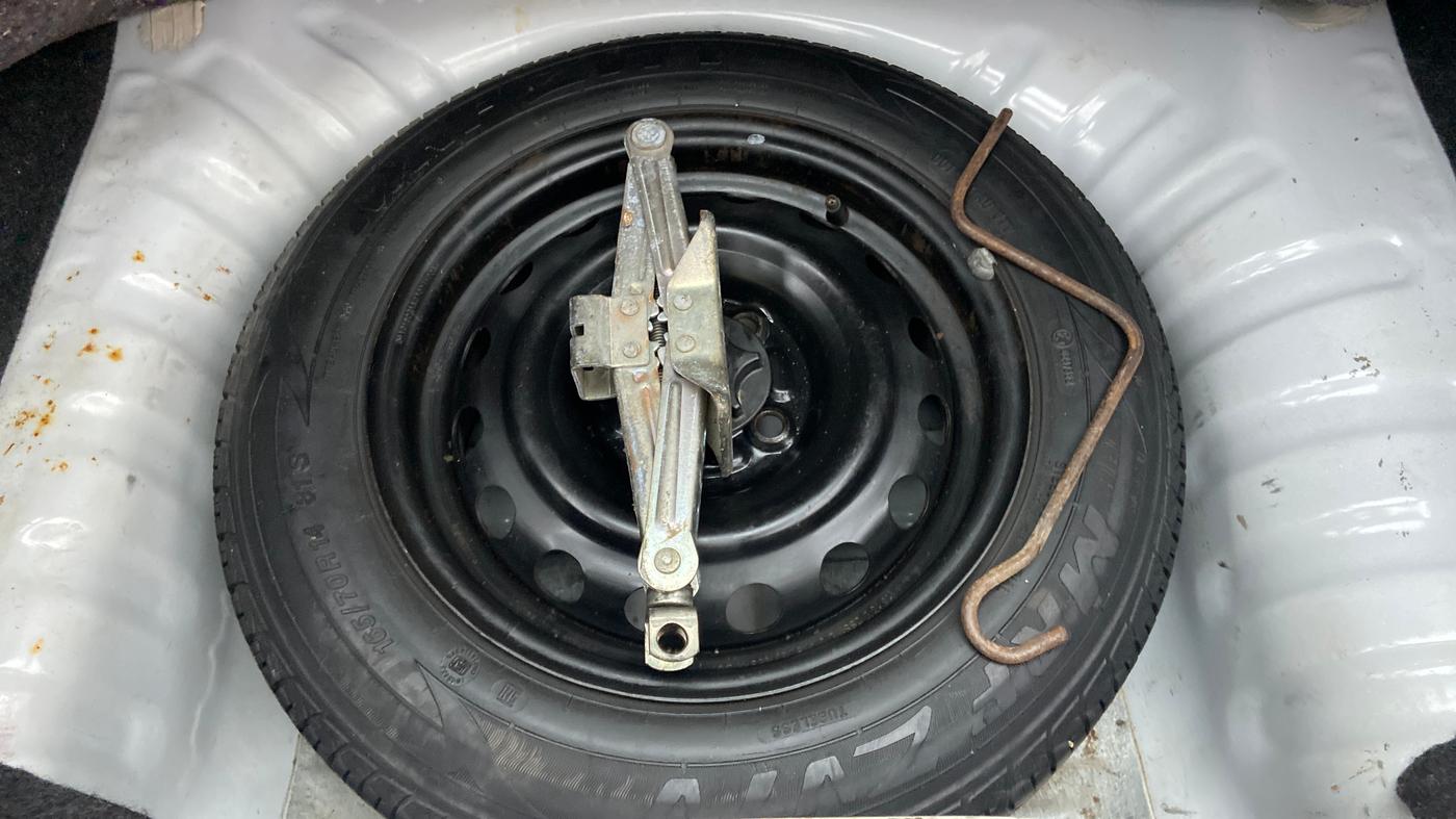 2018 Datsun Go T, Petrol, Manual, 70,200 km, Spare Tyre