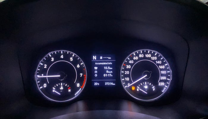 2021 Hyundai VENUE SX 1.0 TURBO IMT, Petrol, Manual, 37,303 km, Odometer Image