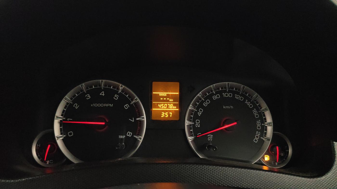 2016 Maruti Swift VXI O, Petrol, Manual, 45,063 km, Odometer Image